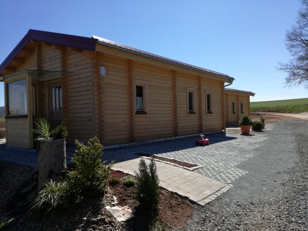 Aussenansicht Fereienhaus Ankunft