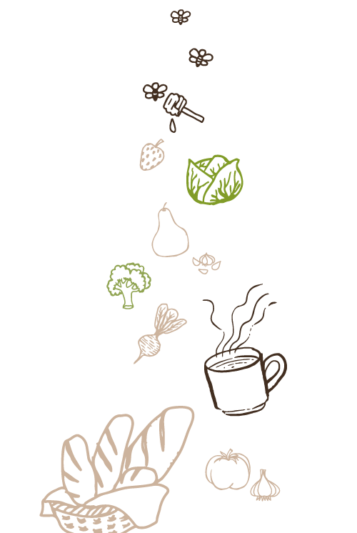 Kaffee, Brötchen & mehr